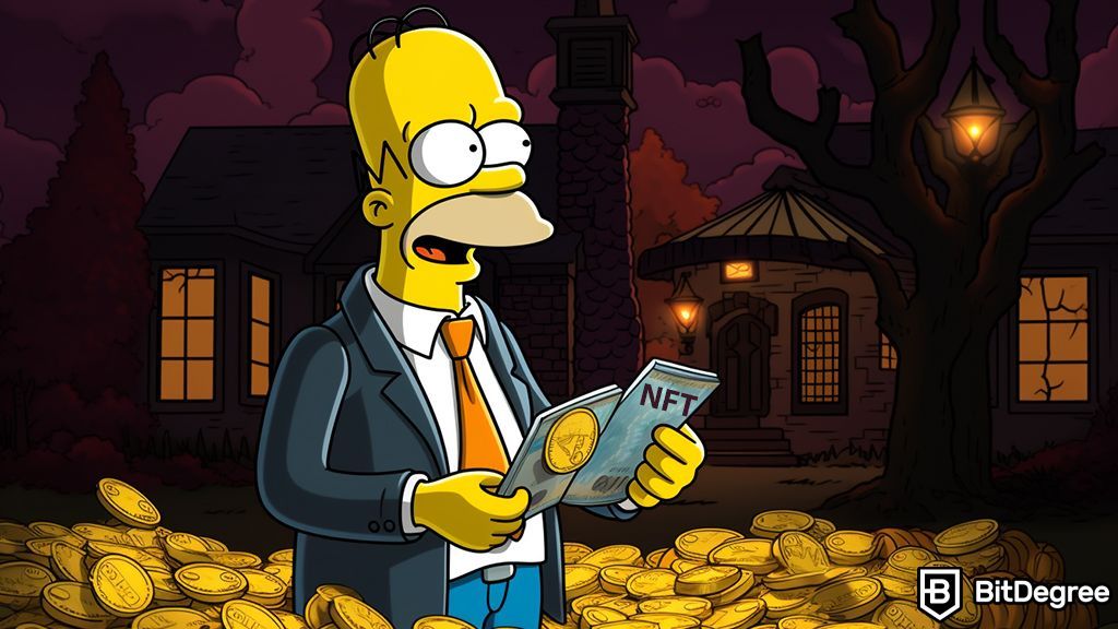 You are currently viewing The Simpsons Take a Swipe at NFTs in Halloween Special